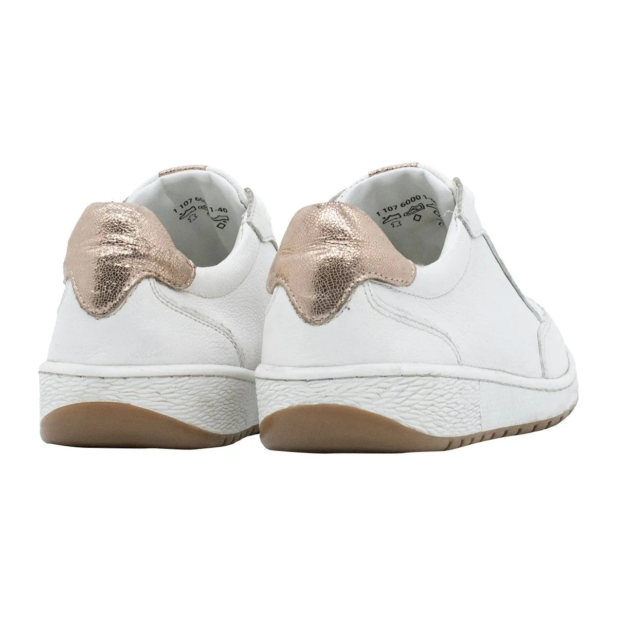 5Th Avenue Low-Top Sneakers Leather White Colour For Women