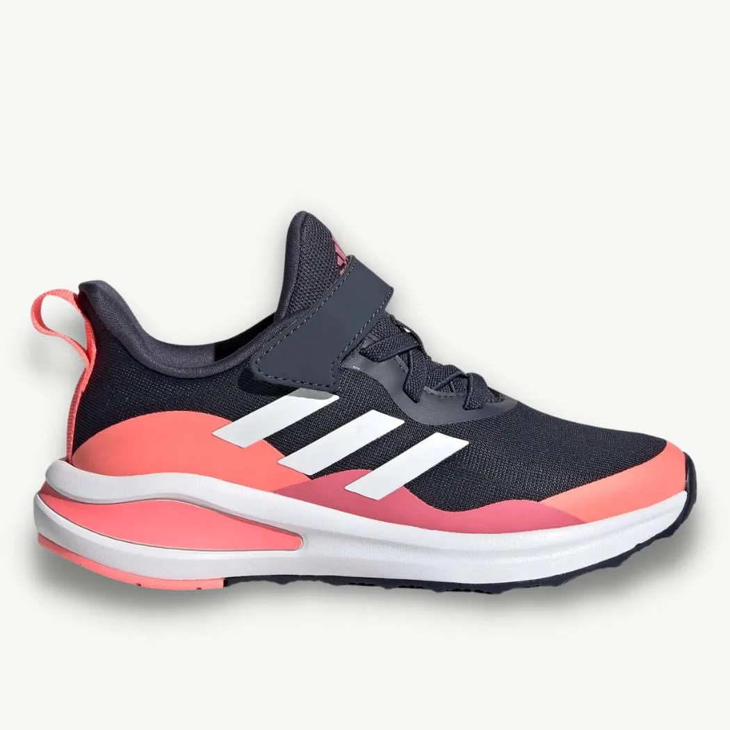 adidas Fortarun Elastic Lace Top Strap Kids Running Shoes