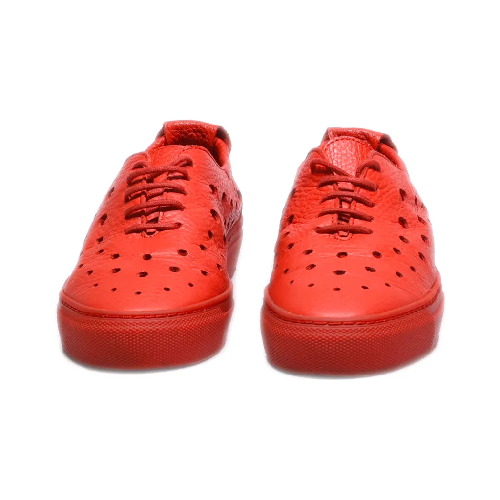 Arche Low-Top Sneakers Leather Red Colour For Women