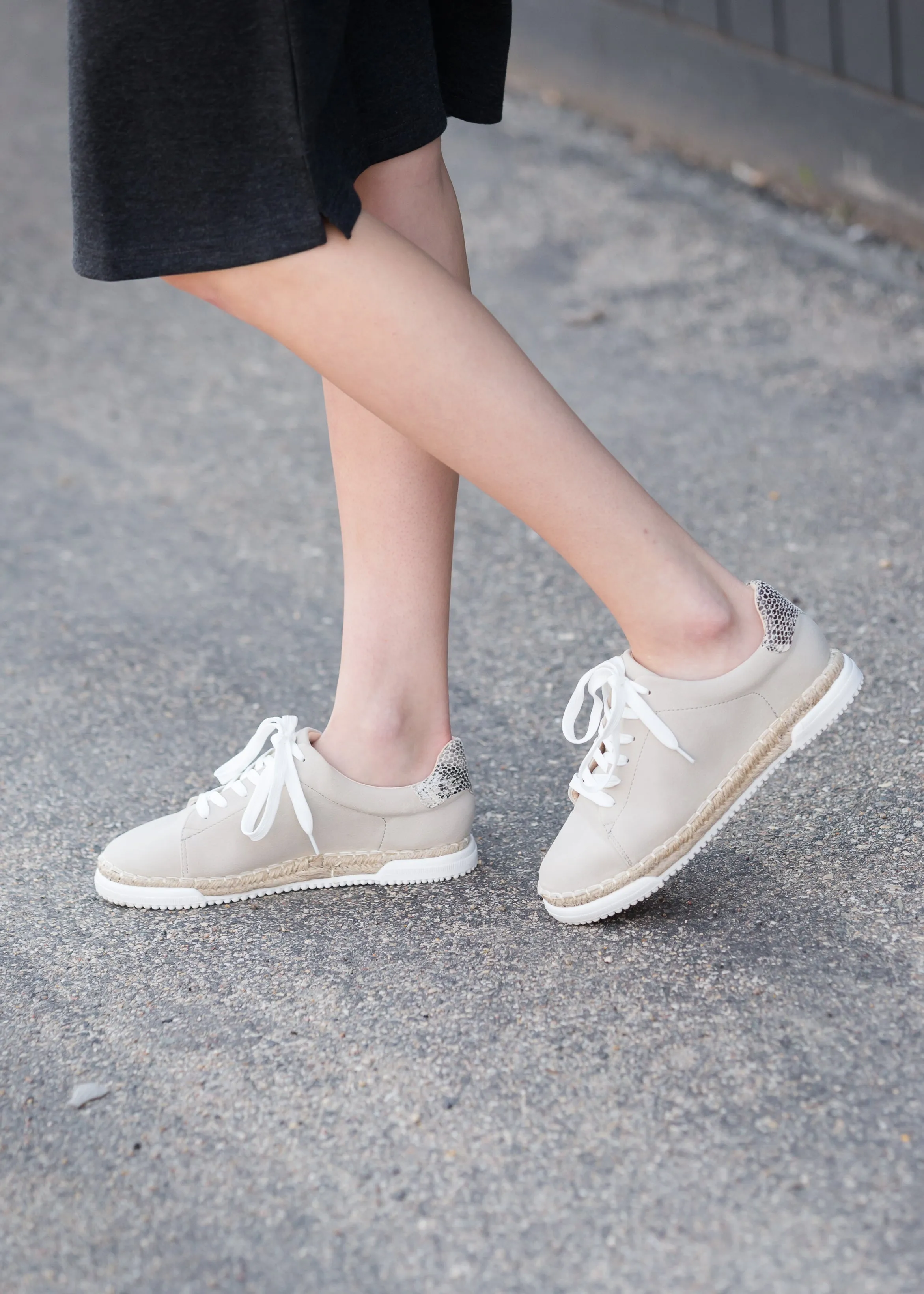 Casual Lace Up Detail Sneakers - FINAL SALE