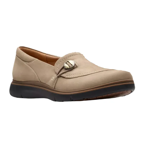 Clarks Women's Certina Ease Wide Pebble