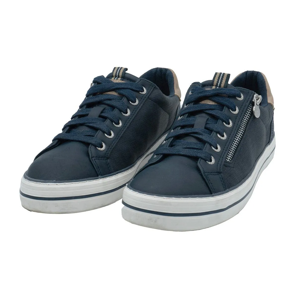 Esprit Low-Top Sneakers Leather Blue Colour For Women