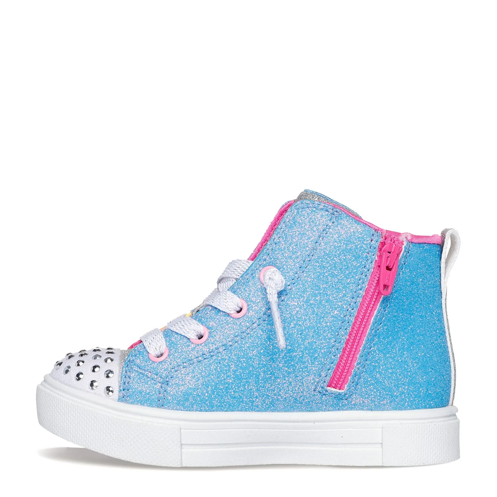 Girl's Skechers, Twinkle Toes: Twinkle Sparks - Heart Pop Sneaker - Toddler