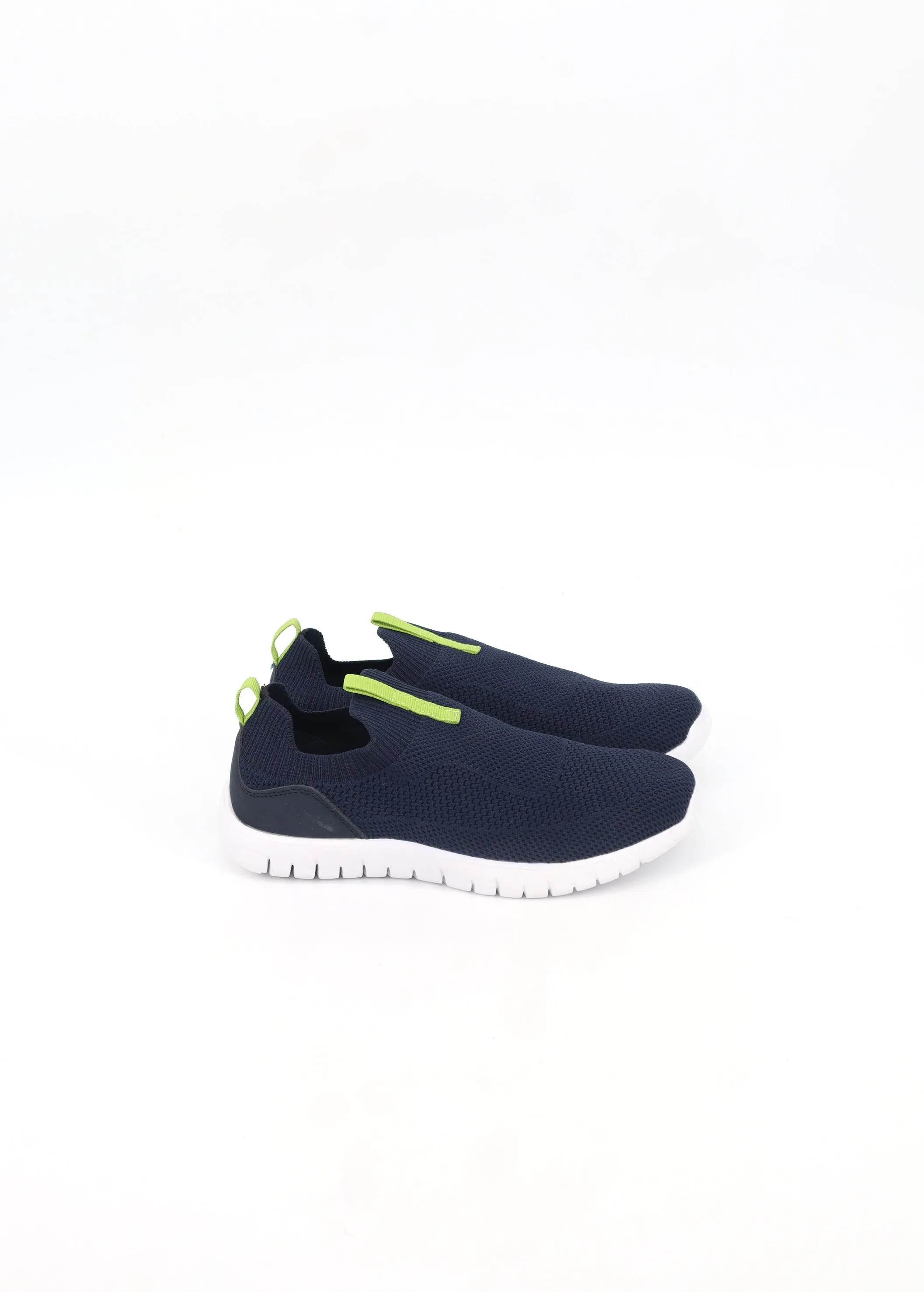 Kids Boy's Plain Trainers,Navy