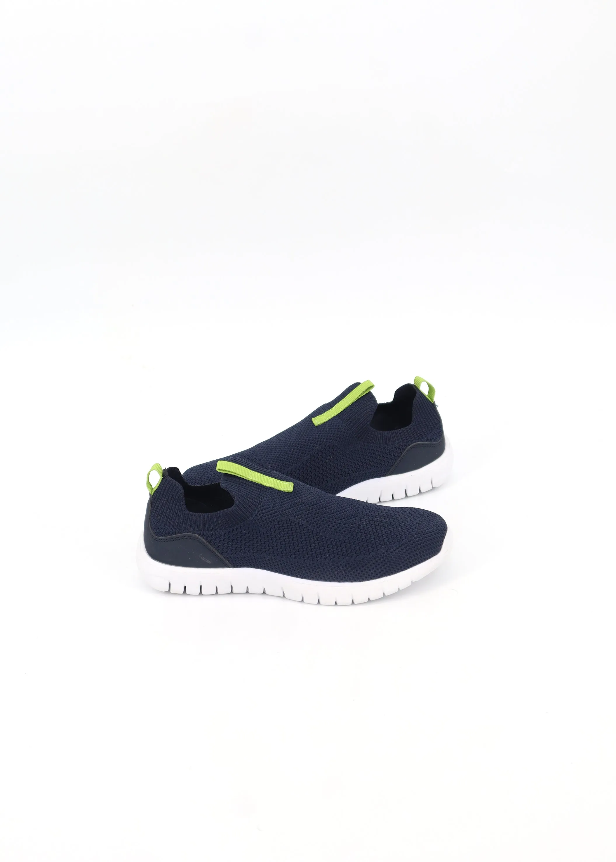 Kids Boy's Plain Trainers,Navy