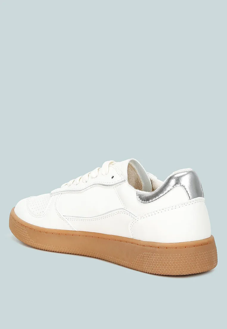 Kyniska Faux Leather Everyday Sneakers