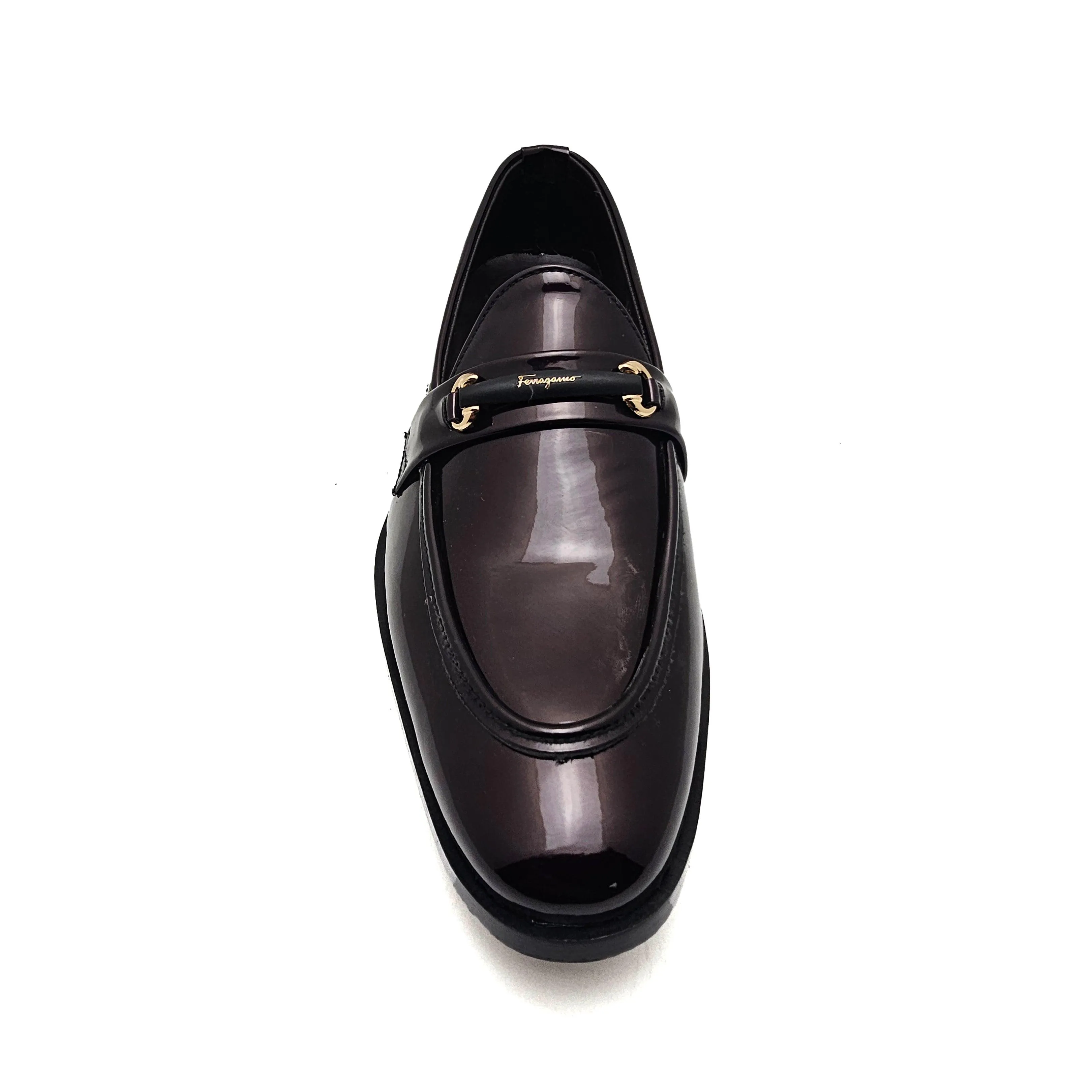 Maroon Patent Formal Slip On