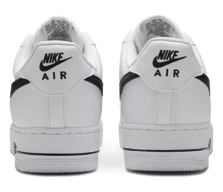 Men's Nike Air Force 1 Low (White Black)