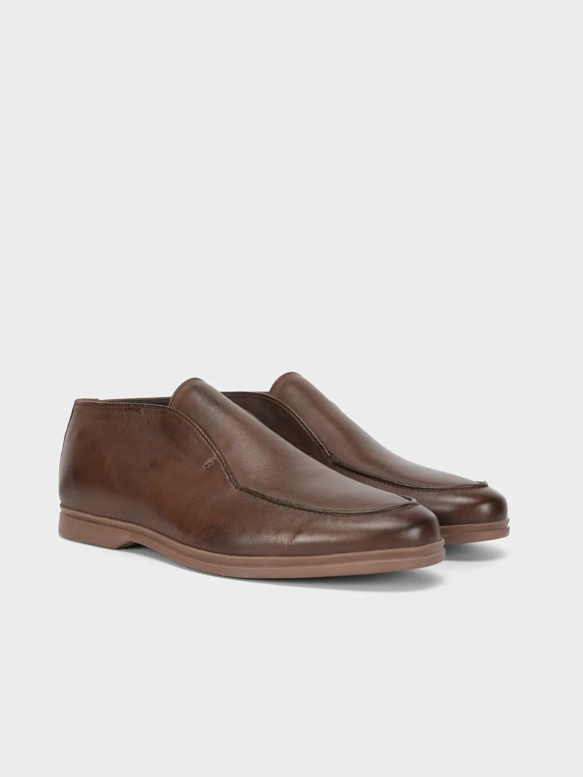 Mens "TAINI" Formal Leather Slip On Shoes