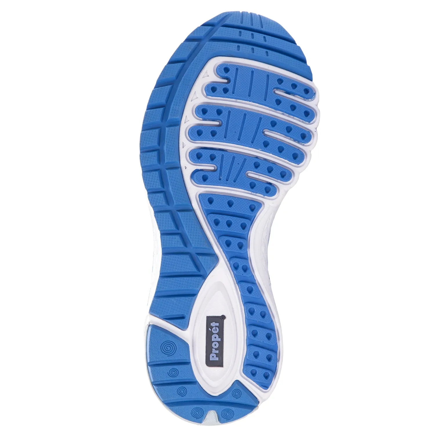 Propet's Women Diabetic Walking Shoes - Propet One WAA102M - Blue/Silver