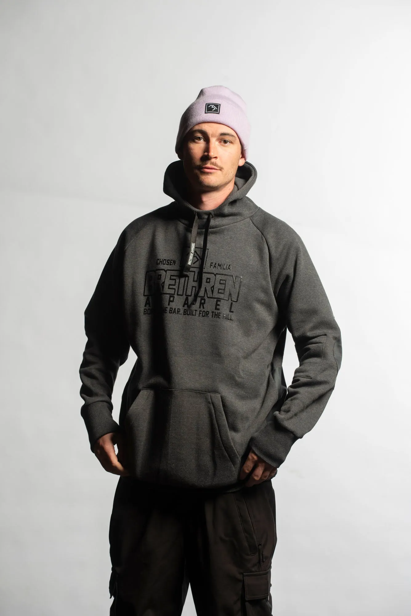 Shredduh 2.0 Snowboard Hoodie - Familia / Charcoal