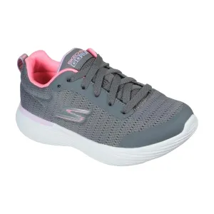 Skechers Go Run 400 V2 Kids Shoes Charcoal Pink - 302428L-CCPK