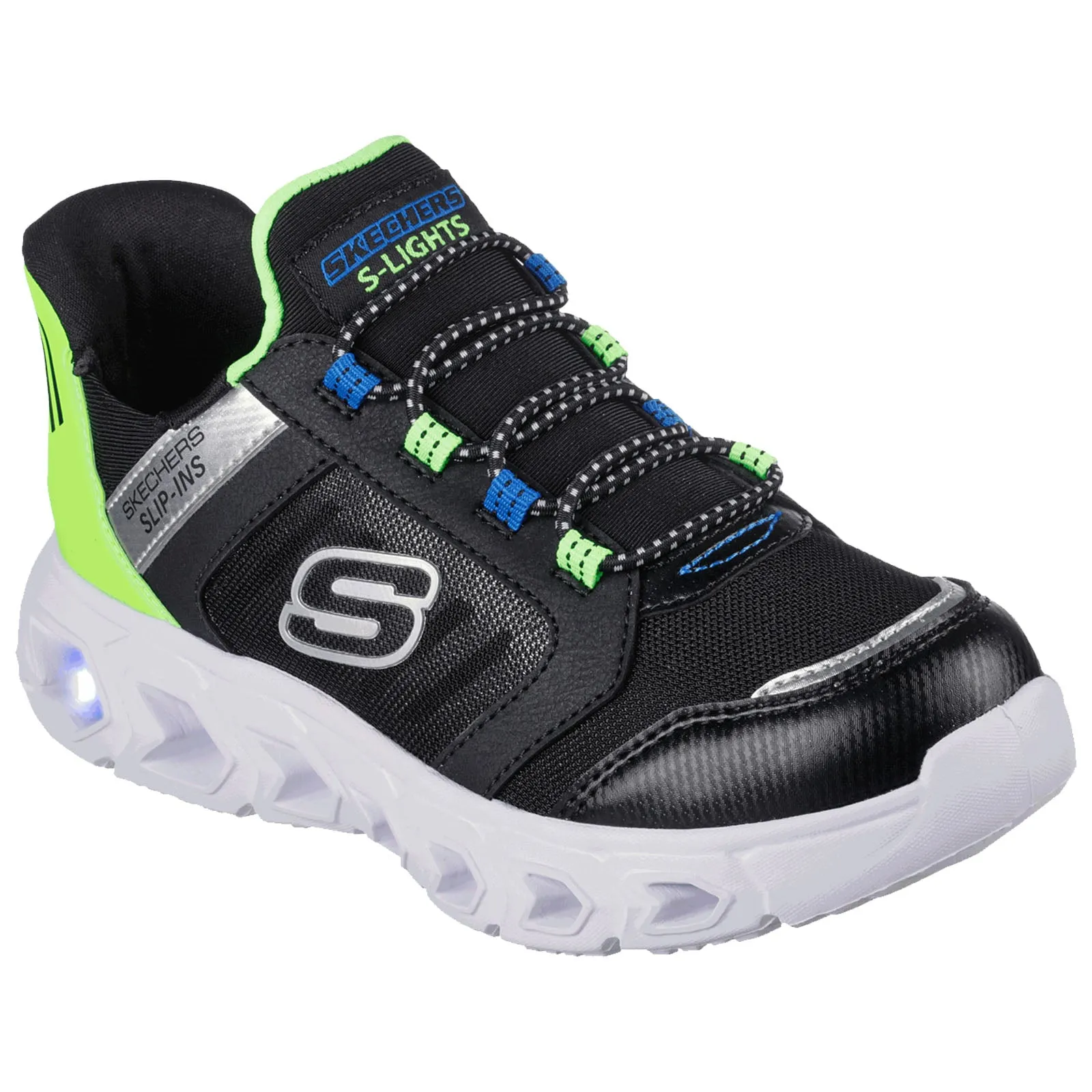 Skechers Junior Hypno-Flash Slip-Ins Trainers