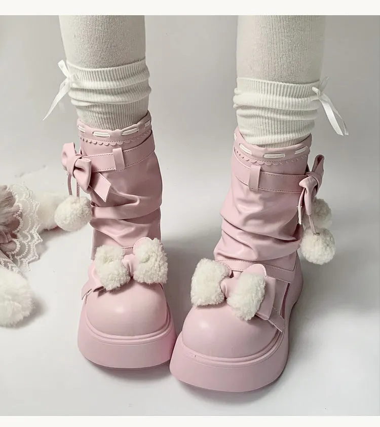 Snow bunny boots