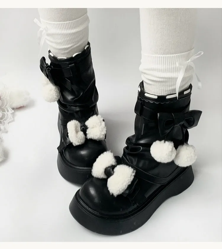 Snow bunny boots