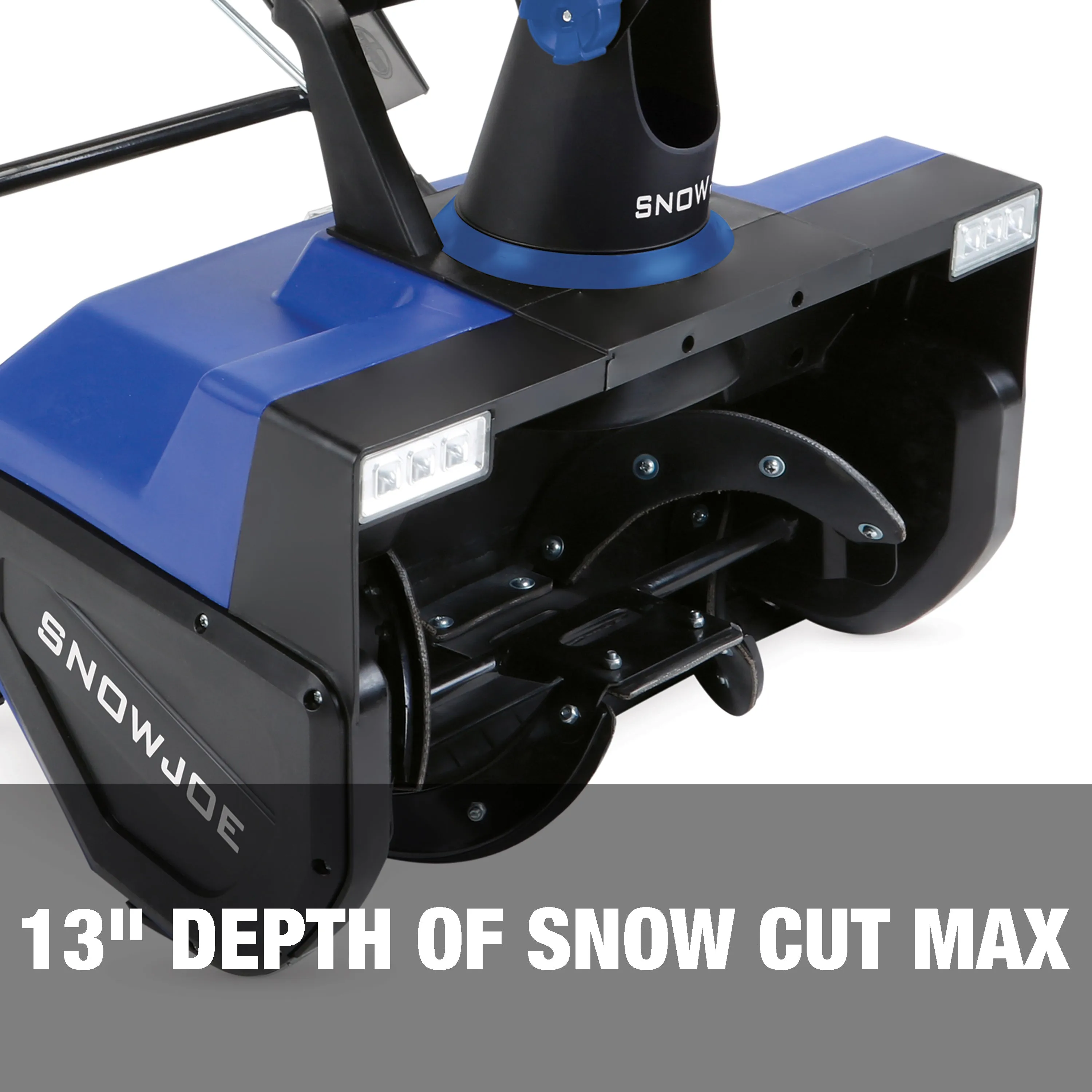 Snow Joe SJ627E Electric Walk-Behind Snow Blower W/ Dual LED Lights | 22-inch | 15-amp