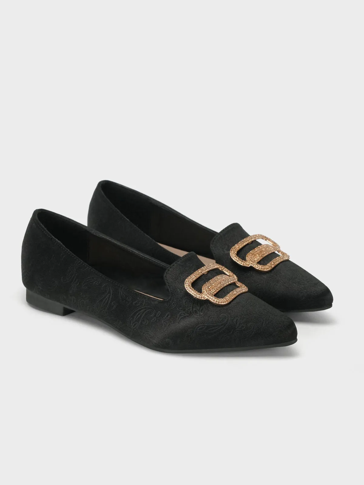 Women "CARUSO" Pointy Toe Slip On Ballerinas